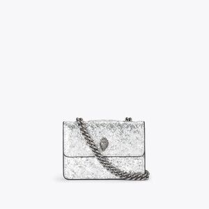 Mini Metallic Kurt Geiger bag.